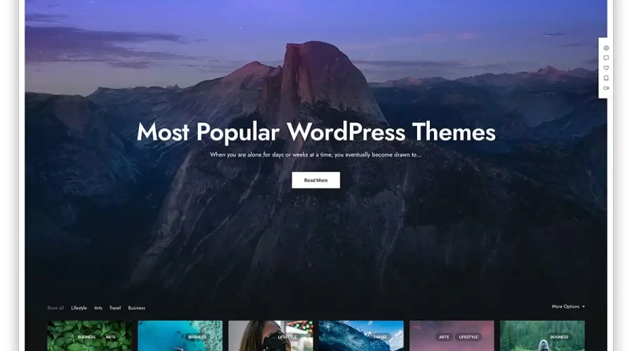 Creating a WordPress theme featured image
