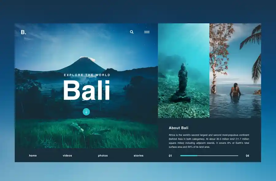 Split Screen Designs in Web Design