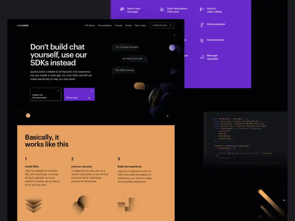 dark mode trend in web design