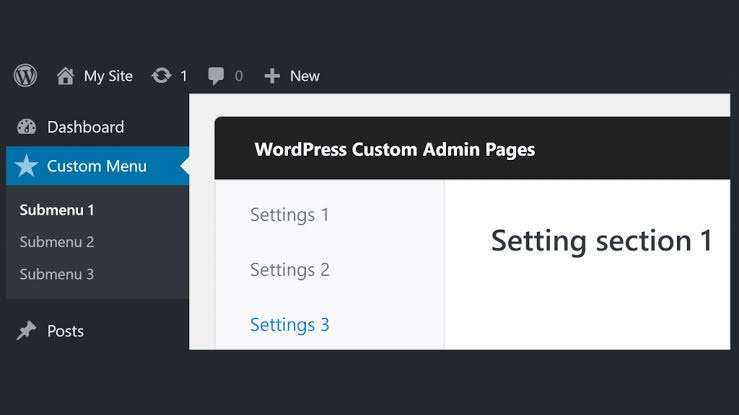 Custom Admin Pages WordPress Plugin Development
