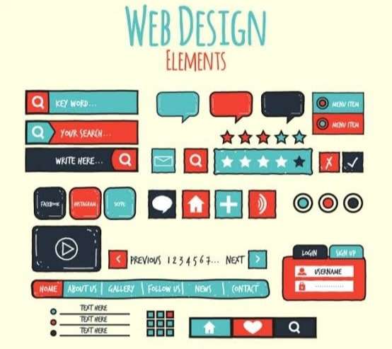 Hand-Drawn Elements in Website Design Final Example